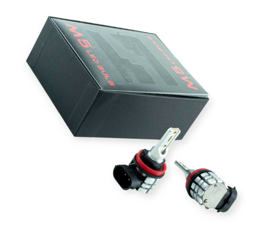 лампа LED H8/H9/H11/H16 12V-24V M5  6500K 20W радиатор