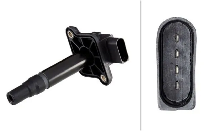 катушка зажигания Audi A4, A6, Skoda Octavia, SuperB, VW Golf IV, Passat 1.6-4.2i (93-10)  (HELLA) 5DA193175-981 - зображення 1