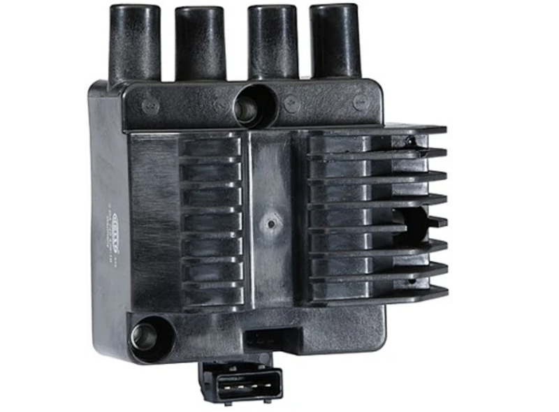 катушка зажигания Opel Astra F, G, Corsa A, B, Vectra A, B 1.2-1.6i 88->  (HELLA) 5DA193175-651 - зображення 1