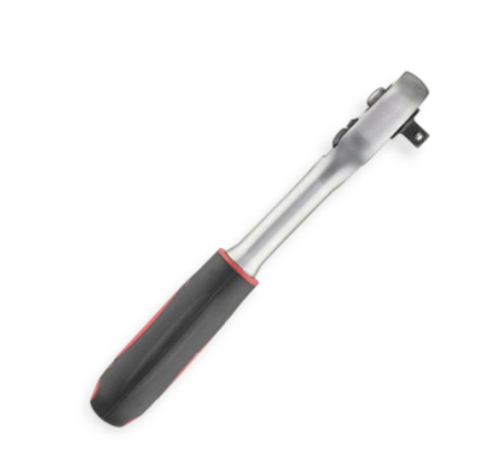 трещетка с квадратом   1/4" 24 зуба 150 мм CrV Intertool HT-2104 - зображення 3