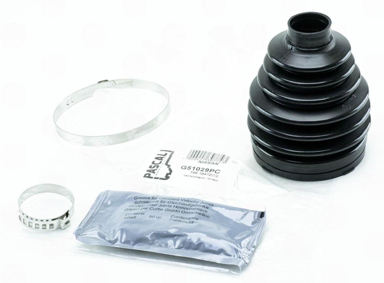 пыльник гранаты наруж. Nissan X-Trail, Rogue, Qashqai, Juke1.5d-2.5 (06->) (d28X85 L110mm)  (PASCAL) G51029PC - зображення 1