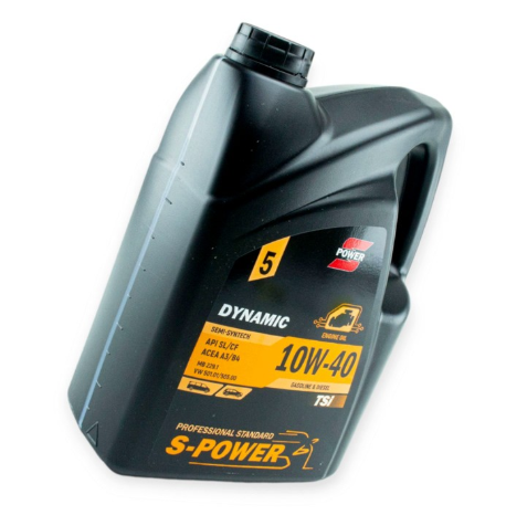 масло S-Power 10W-40 Dynamic TSi SL/CF (5л)