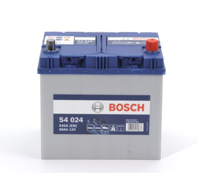 Акумулятор Bosch (J) S4 Silver 60Ah, EN 540 правий "+" 232x173x225 (ДхШхВ) Japan