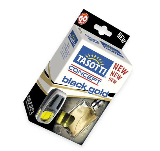ароматизатор на обдув жидкий  8мл  TASOTTI Concept  "Black Gold-Perfume"