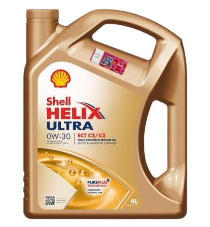 масло Shell 0W-30 Helix Ultra ECT C2/C3 (4л)