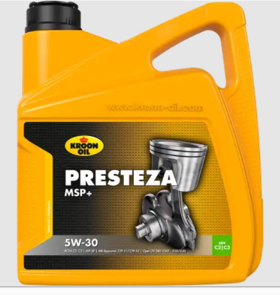 масло  Kroon Oil  5W-30  PRESTEZA MSP 4L 35137 - зображення 1