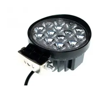фара дополнительная LED  круглая 110х55 (Дм/Ш) 42W ближний 3535