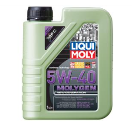 Моторное масло MOLYGEN NEW Gen. 5W-40 (API SN/CF, ACEA A3/B4) 1Л
