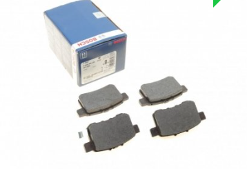 колод.торм. зад. VW Golf IV 99->, Passat B5 (96-05), Skoda Octavia 00-> 1.8T,1.9TDI  (BOSCH) 0 986 461 769 - зображення 1