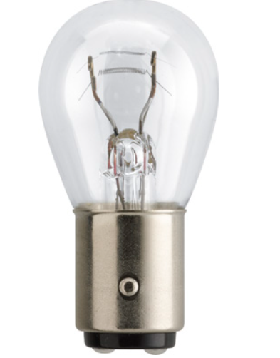 лампа A 12V P21/4W BAZ15d PHILIPS (пара) 12594B2 - зображення 2