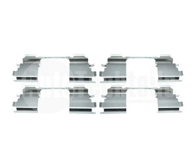 р/к колодок пер. MB Sprinter 06-> (ATT) 100 4314 - зображення 1