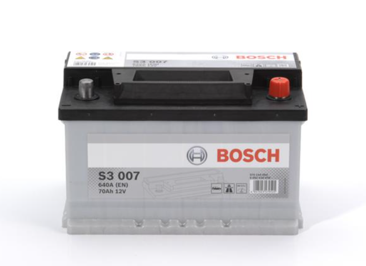 Акумулятор Bosch S3 70Ah, EN 640 правий "+" 278 x 175 x 175 (ДхШхВ)