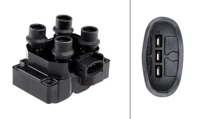 катушка зажигания Ford Escort, Fiesta, Focus, Mondeo 1.1-2.0i 85->  (HELLA) 5DA193175-401 - зображення 1