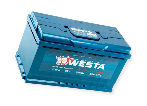 Аккумулятор   Westa 100Ач 850A Premium (L5) (0) Евро прав +