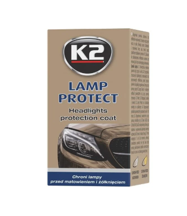полироль востановитель фар K2 Lamp Protect + апликатор и 2 салфетки (10мл) K530 - зображення 3