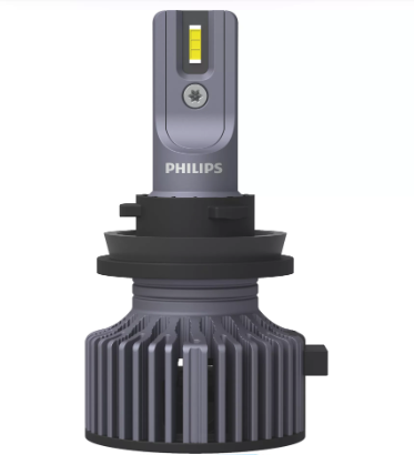 лампа LED H11 12V-24V 20W PHILIPS 6000K +100% CAN BUS радіатор з вентилятом. 11362U3022X2 - зображення 2