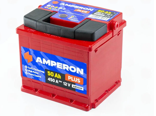 Аккумулятор AMPERON  50Ач 450А PLUS (L1) (1)
