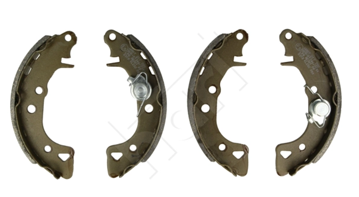 колодки барабанные Peugeot 106 (91-04) (165x31)  (HART)