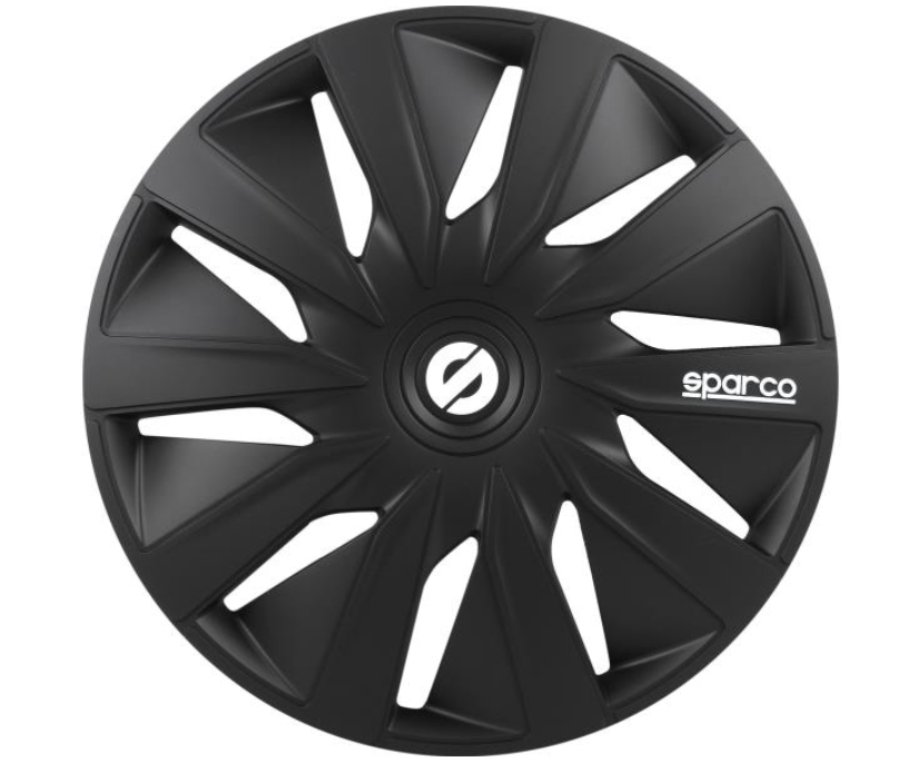 Колесные колпаки SPARCO LAZIO 16" комплект 4 шт, черные