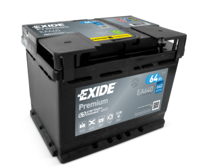 Аккумулятор EXIDE  64Ач 640А Premium (L2) (0) Евро правый +