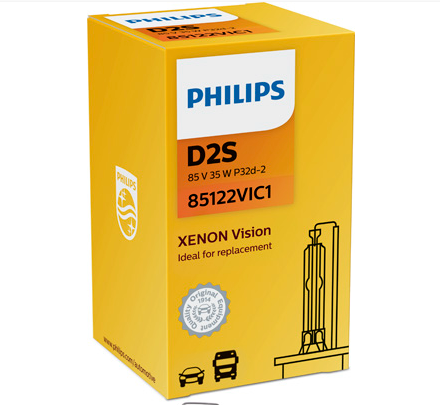Лампа ксеноновая D2S 12V 35W PHILIPS Vision