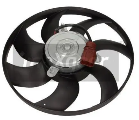 вент. радиатора VW Caddy/Golf V/VI/Passat 1.2-3.6 03->  (295mm)  (MAXGEAR)