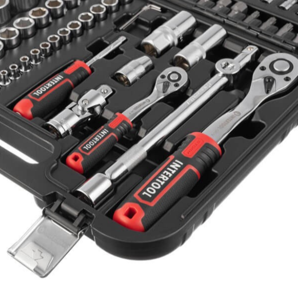 набор инструмента 1/2",1/4"   94 шт  с битами  Тайвань Storm ET-8094 - зображення 4
