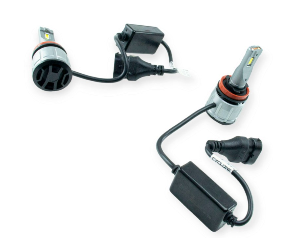 лампа LED H8/H9/H11/H16 12V Type 38 60W 6000K 14000L радиатор + обманка