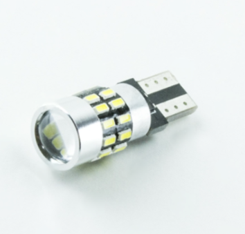 Лампа светодиодная БЦ 12-5 лазер. WHITE 30 SMD 3014 мягкая плата+ обманка+драйвер+линза 360Lm