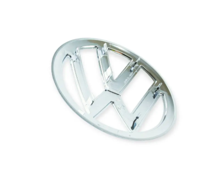 эмблема реш. Volkswagen T5 Ø 16,5см, пластик, хром 386408 - зображення 2