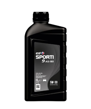 Моторное масло Elf Sporti 9 A5/B5/5W30/1л. / (ACE A5/B5, SL/CF API, WSS-M2C 913-D )