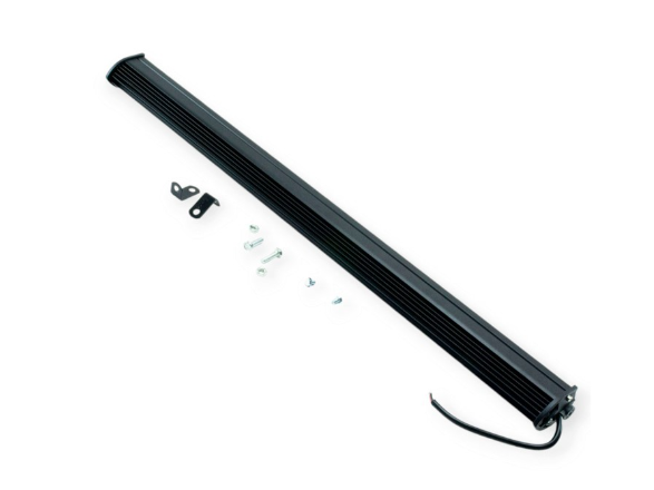 фара дополнительная LED  прямоуг. 650х40х50 (Д/В/Ш) 240W боковое крипление 01707 - зображення 2