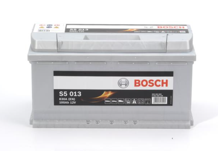 Акумулятор Bosch S5 Silver Plus 100Ah, EN830 правий "+" 353х175х190 (ДхШхВ)
