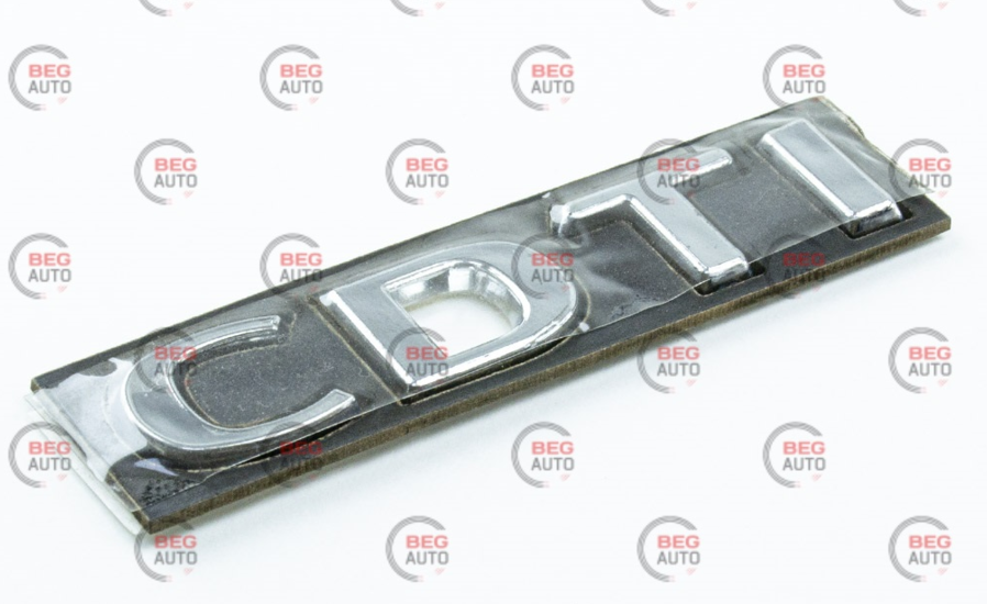 эмблема багажника "CDTI" (OPEL Astra H/J Corsa D) 85x18мм