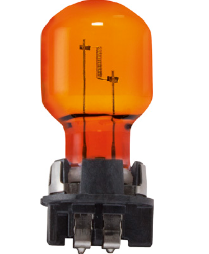 лампа A 12V PWY24W WP3.3х14.5/4 PHILIPS NA 12174NAHTRC1 - зображення 2
