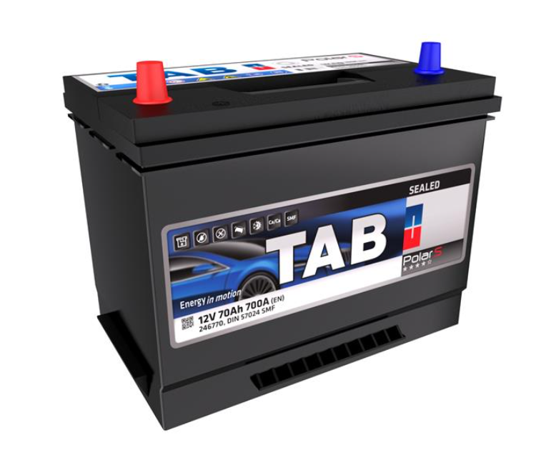 АКБ TAB POLAR S (Asia), L"+" 70Ah, En700 (269 x 173 x 198/218) лівий  "+"