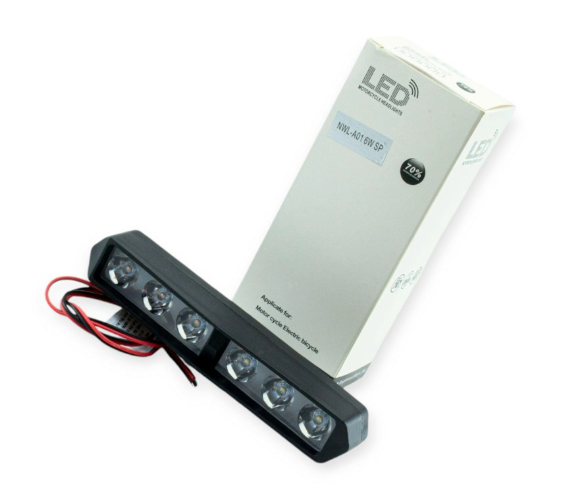 фара дополнительная LED  прямоуг. 148х29х36 (Д/В/Ш) 18W 5700K SP дальний белый/жолтый/стробоскоп