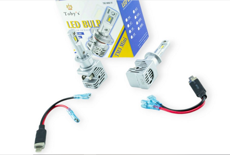 лампа LED H1 12V-24V TM3 6000K 22W радиатор+вентилятор